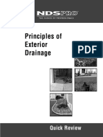 Principles of Exterior Drainage PDF