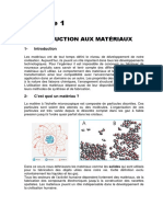 Cours de Sciences Des Materiaux