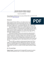 Design and Construction of Roller-Compacted Concrete Pavements For Container Terminals