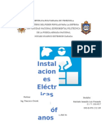 Informe de Instalaciones Eléctricas en Quirófanos