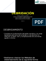 DEBRIDACIÓN