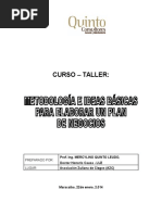 Metodologia e Ideas para La Elaboracion de Planes de NegoDcio