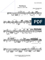 BACH - BWV1001 - Sonata NR 1 - 3. Siciliana ENA PDF