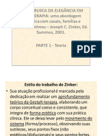 A Busca de Elegância em Psicoterapia - Gestalt