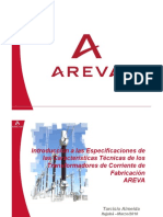 Caracteristicas Tecnicas Transformadores de Corriente Areva