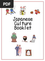 Booklet Japanese Culture