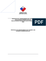 Protocolo de Atencion Medica Del Paciente Con Accidente Cerebrovascular. Red de Urgencia Servicio de Salud Concepcion 2008