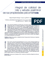 Escala de Calidad de Vida PDF