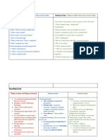 Recording Form: Question Section: Question Section