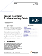 Crystal Oscillator Troubleshooting Guide