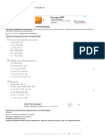 Ejercicios Resueltos Operaciones Combinadas