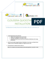 QuickStart VM Cloudera Installation