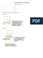 Multiplicar Por 2 Cifras