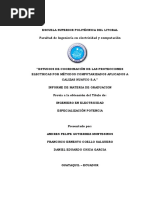 Estudios de Coordinación de Las Protecciones Electricas PDF