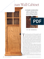 Craftsman Wall Cabinet (Cro-Wood Woodworking Plans)