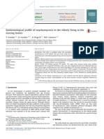 Jurnal 8 - Epidemiological Profile of Onychomycosis in The Elderly Living in The Nursing Homes