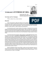 Experiment 4: Wöhler'S Synthesis of Urea