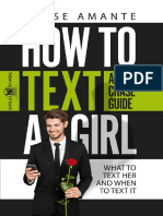 Amante Chase How To Text A Girl