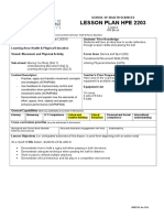 Lesson Plan Hpe 2203