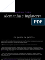 Arquitetura Gótica - Alemanha e Inglaterra PDF