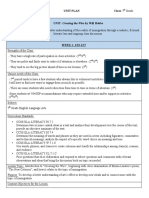 Unit Plan 7th Grade