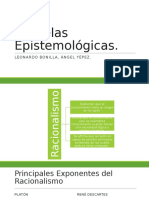 Escuelas Epistemologicas