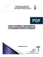 1era Parte Manual de Normas y Procedimientos Contrataciones Publicas