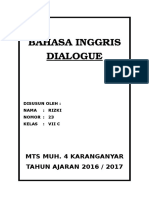 Dialogue Bahasa Inggris 2