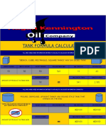 Tank Formula Calculator: "Bench, Cube, Rectangle, Square Tanks" Any Six Sided Tank