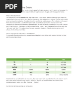 Italian Subjunctive Guide