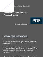 Poststructuralism Genealogies