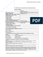 Diac Con Adaptaciones Curriculares - Bachillerato