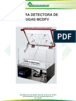 Manual Camara de Hermeticidad MCDFV Metroindustrial Fabrica Camaras Ambientales