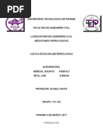 Informe de Estacion Meteorologica