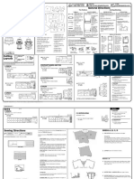 4072 0614 General Directions: Cutting/Marking The Pattern