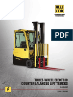 Three-Wheel Electric Counterbalanced Lift Trucks: 1 500-2 000 KG J1.5-2.0XNT