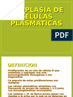 Neoplasia de Celulas Plasmaticas