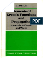 G Barton Elements of Green S Functions and Propagation Potentials Diffusion and Waves Oxford Science Publications Oxford University Press USA 19 PDF