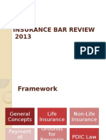 Insurance Bar Review 2013