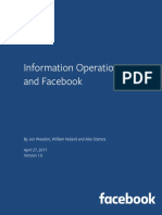 Facebook and Information Operations v1