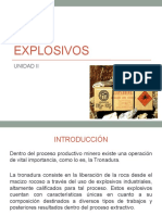 Explosivos - Unidad II