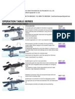 Operation Table