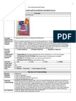 TCNJ Art Edtpa Learning Segment Plan