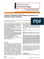 Helicobacter Pylori: A Review of Diagnosis, Treatment, and Methods To Detect Eradication