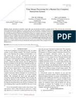 Implementation of Real Time Image Processing For A Human Eye Computer Interaction System