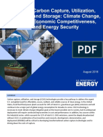 DOE - Carbon Capture Utilization and Storage - 2016!09!07