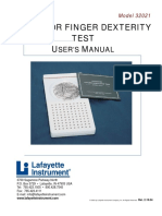 O'connor Finger Dexterity PDF