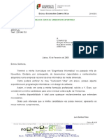 Carta de Apresentação