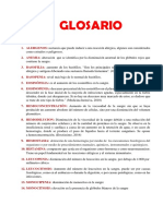 Glosario Hematología