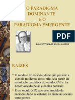 O Paradigma Dominante E O Emergente